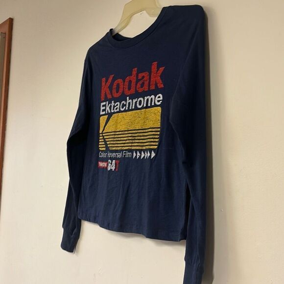 Women’s Retro Kodak Film Medium Long Sleeve Shirt - Picture 3 of 7